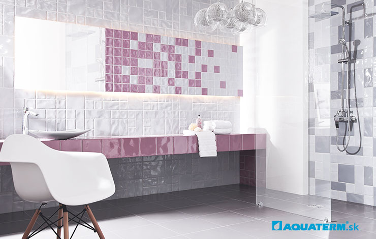 Geometrické vzory - Kúpeľňové štýly a dizajn 2016 - Aquaterm.sk