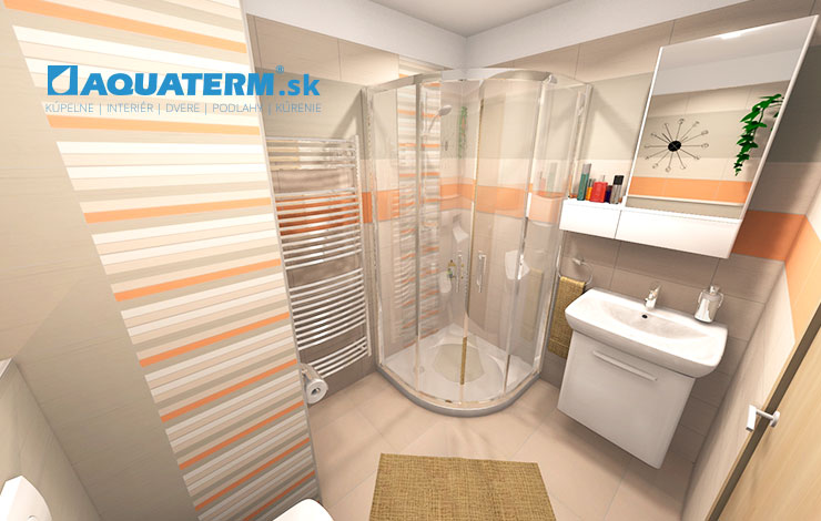 Jemná pastelová kúpeľňa Easy | RAKO - kúpeľne v jarných farbách - Aquaterm.sk