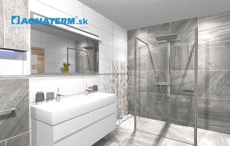 Kúpeľne pre dvoch - inšpirácie - 3D návrhy - AQUATERM 20
