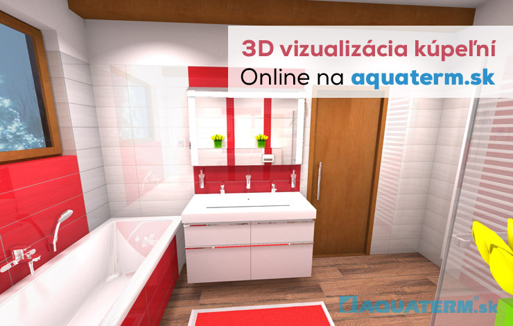 3D vizualizácia kúpeľne ZADARMO - limitovaná akcia na eshope!