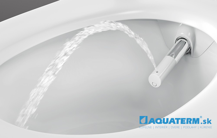 Sprchovacie WC Aquaclean Geberit Sela, funkcia WhirlSpray, Aquaterm kúpeľne