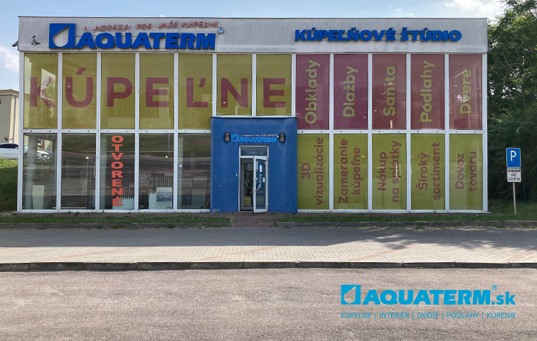 Kúpeľňové štúdio Aquaterm, Nitra, 2021