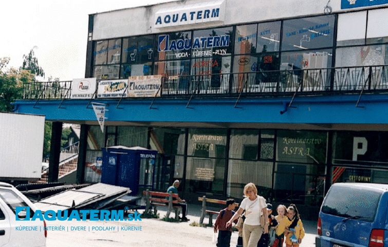 Kúpeľňové štúdio Aquaterm, Poprad, Partizánska, 1996-2021