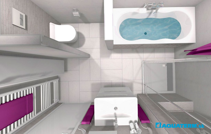 Ako prebieha 3D vizualizácia kúpeľne