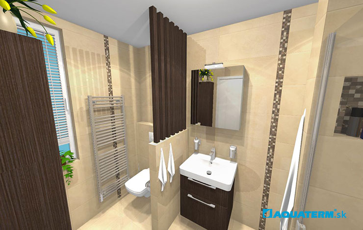 Inšpirácie pre vašu kúpeľnu - 3D návrhy na mieru - November 2015