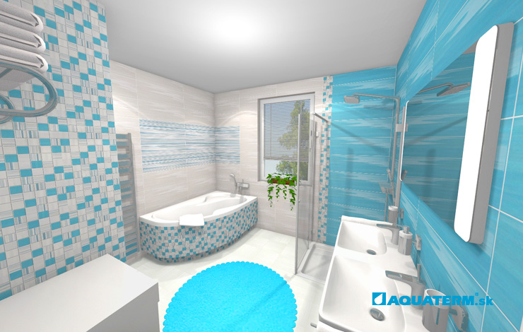 Inšpirácie pre vašu kúpeľnu - 3D návrhy Júl 2015