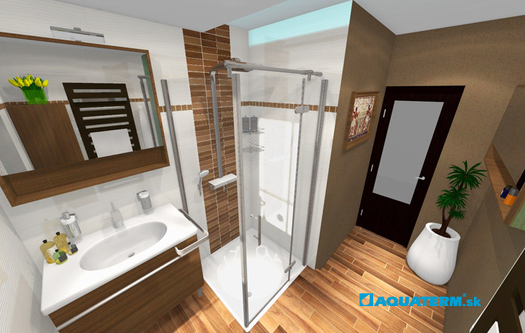 Inšpirácie pre vašu kúpeľnu - 3D návrhy August 2015