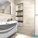 3D návrhy kúpeľní na mieru - Inšpirácie December 2015 - Aquaterm