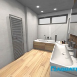 3D návrh kúpeľne na mieru - Aquaterm.sk