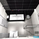 3D návrhy kúpeľní na mieru - Inšpirácie December 2015 - Aquaterm
